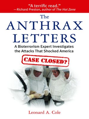 cover image of The Anthrax Letters